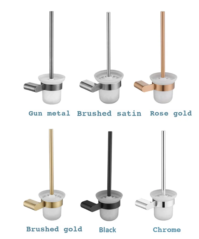 CHROME Stainless Steel Toilet Brush Holder – SUS304