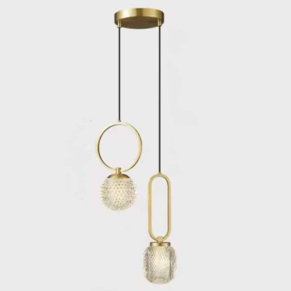 Crystal Pendant Light – Brass Gold Elegance  TAKING ADVANCE ORDERS