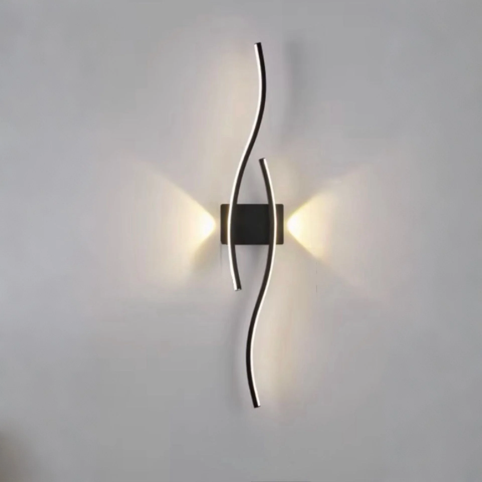 TAKING ADVANCE ORDERS  - LONG CURVED SAND BLACK INDOOR LIGHT